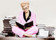 Born Yesterday 1950 film photo print featuring Judy Holliday.
