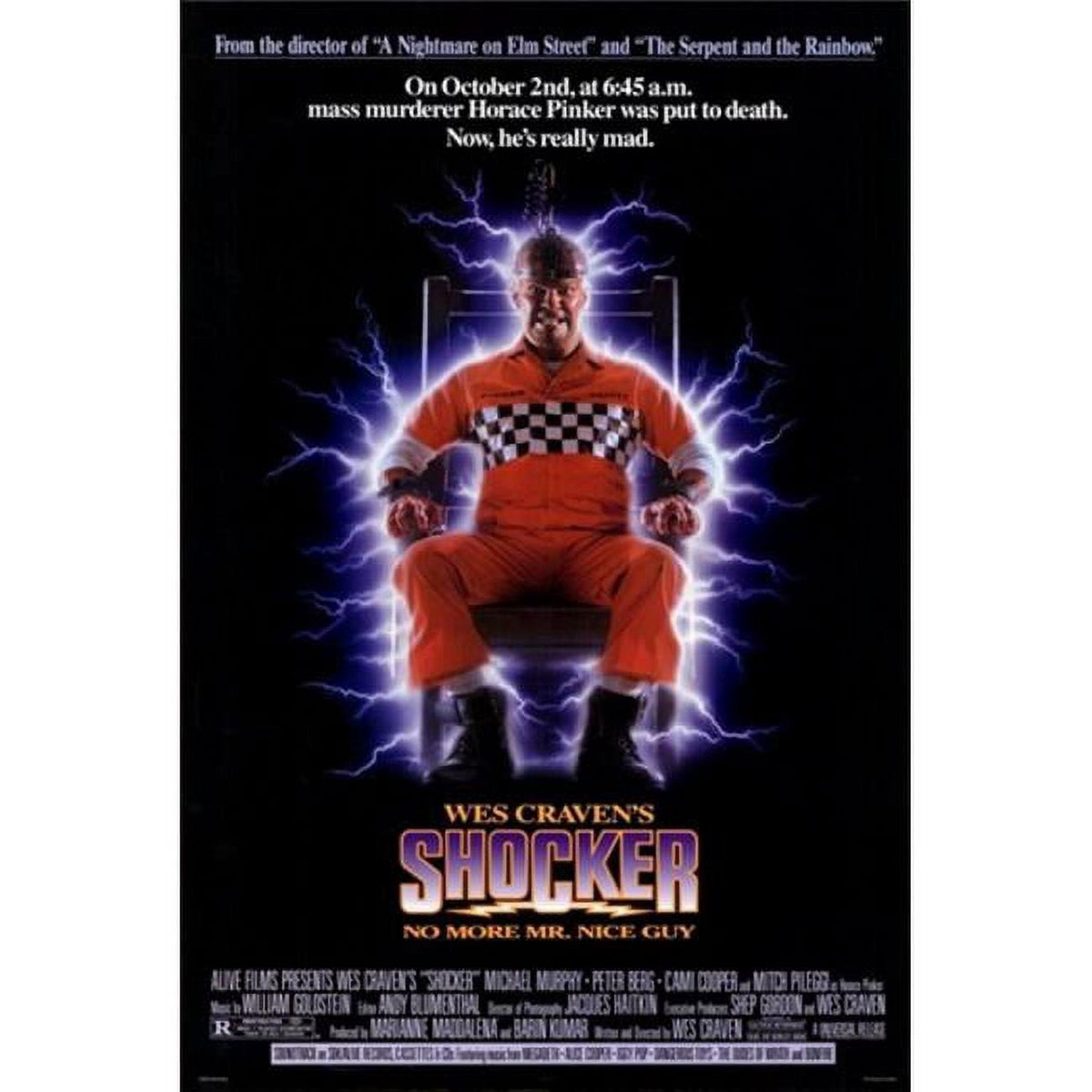 Shocker Movie Poster - Classic Horror Art Print (11x17)