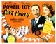 Love Crazy movie poster print featuring William Powell and Myrna Loy