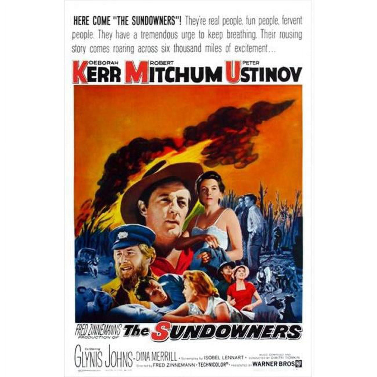 The Sundowners Movie Poster 11x17 - Classic Film Art