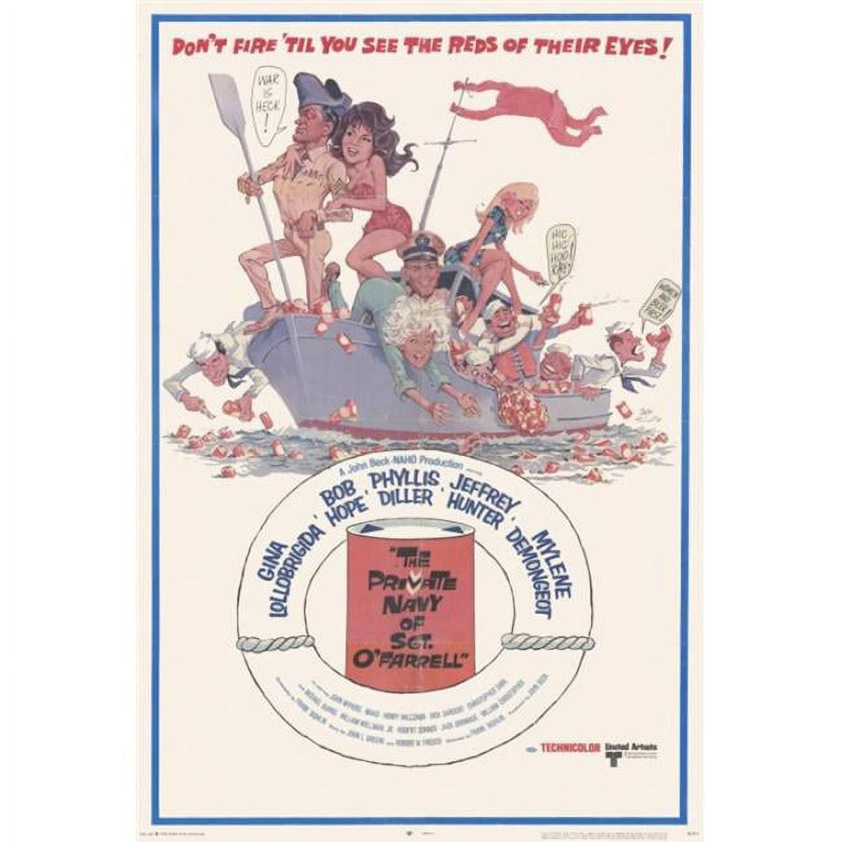 Private Navy of Sgt. O'Farrell Movie Poster Print - 27 x 40