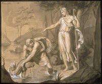 Tobias and the Archangel Raphael Art Print - Tobiolo E L'Arcangelo Raffaele
