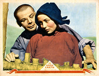 The Good Earth movie masterprint poster featuring Paul Muni and Luise Rainer