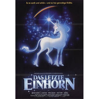 The Last Unicorn Movie Poster 11x17 print showcasing a magical scene from the classic animated film.