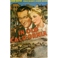 In Old California movie poster print showcasing vintage cinema art