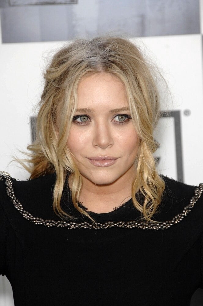 Mary Kate Olsen poster print at Film Independent's 2009 Spirit Awards on the beach in Santa Monica