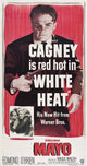 White Heat movie poster featuring James Cagney and Virginia Mayo from the 1949 film.
