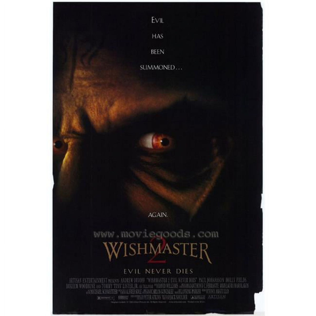 Wishmaster 2 Evil Never Dies Movie Poster Print 27x40