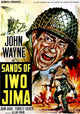Sands of Iwo Jima Movie Poster Print featuring John Wayne, 11x17 size.