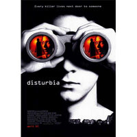 Disturbia Movie Poster Print 27x40 - Thrilling wall art for film lovers.