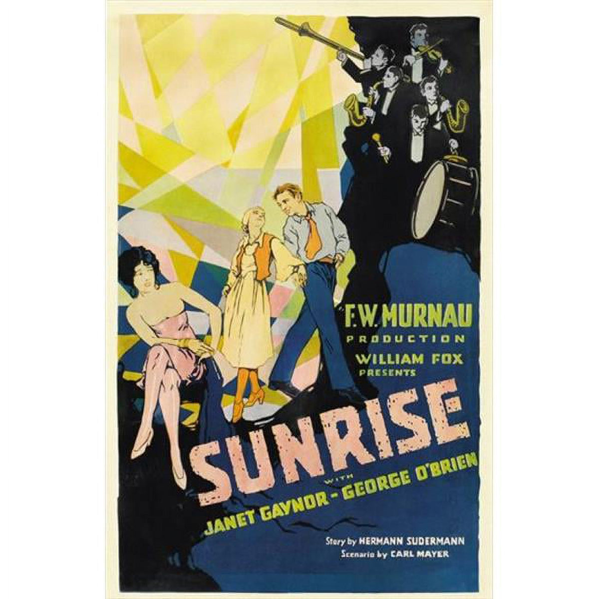 Sunrise: A Song of Two Humans Movie Poster Print 27 x 40