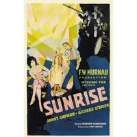 Sunrise: A Song of Two Humans Movie Poster Print 27 x 40