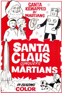 Santa Claus Conquers the Martians Movie Poster 11x17
