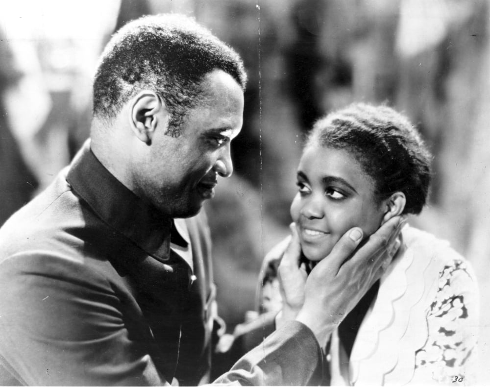 Paul Robeson film still photo print featuring iconic scene.