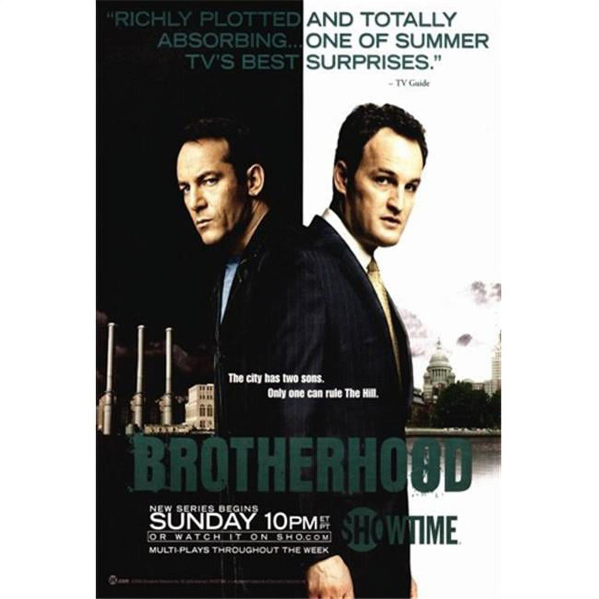 Brotherhood TV Movie Poster 11x17 print showcasing dramatic artwork.