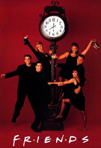 Friends TV Show Movie Poster 11x17 print showcasing iconic characters.