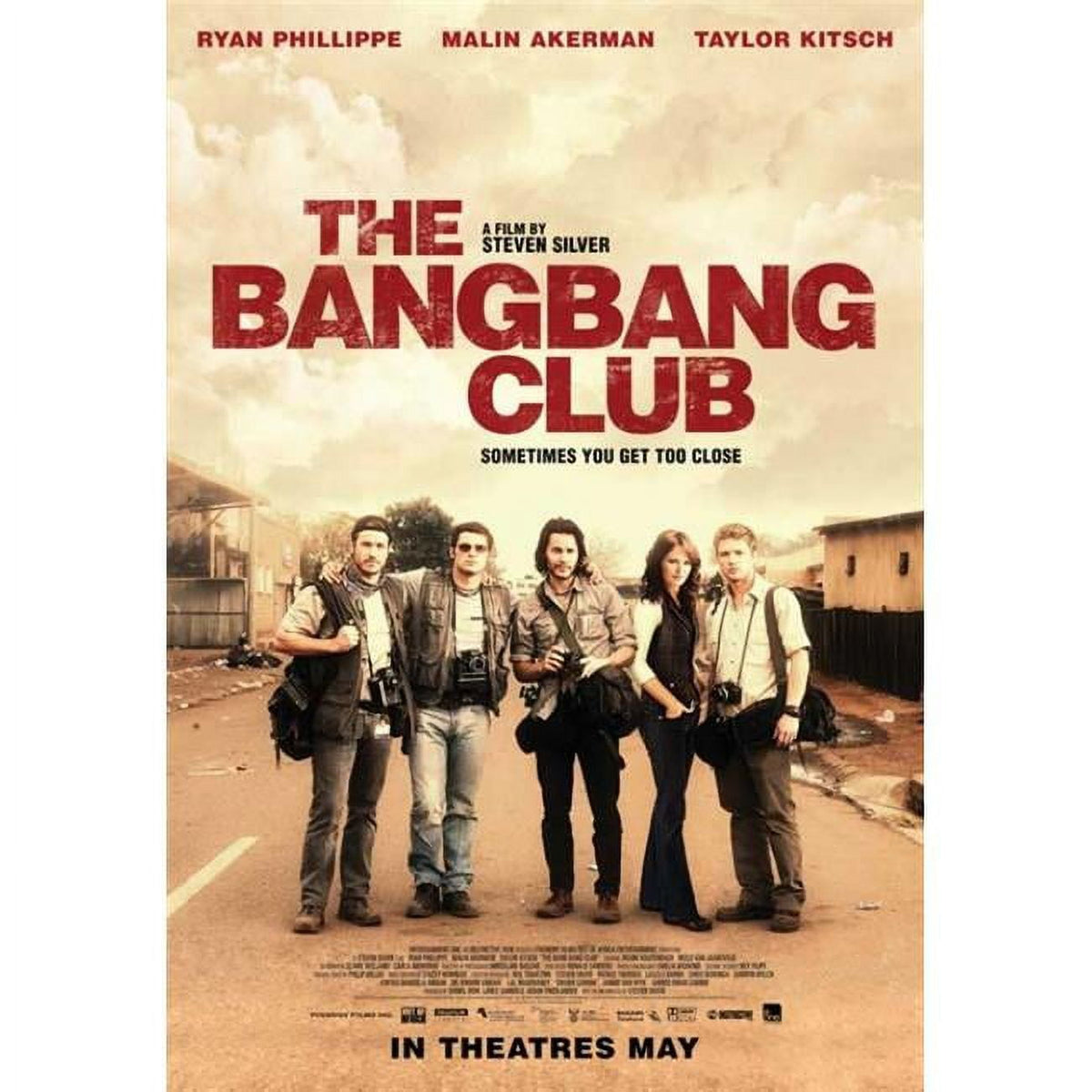 The Bang Bang Club Movie Poster Print showcasing intense cinematic themes.