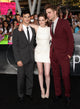 Twilight Saga Eclipse Premiere Photo Print featuring Taylor Lautner, Kristen Stewart, and Robert Pattinson