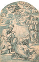 The Nativity art print by Geoffroy Dumonstier, depicting the birth of Christ.