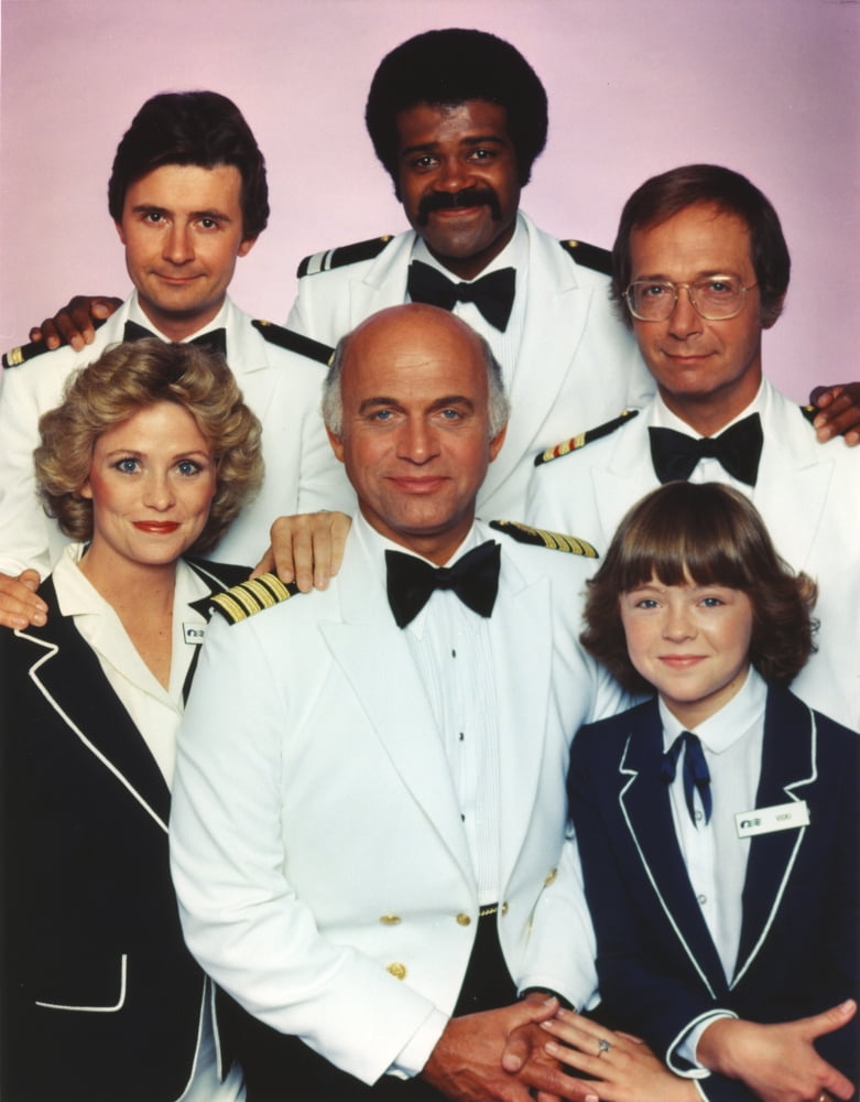Love Boat Cast Group Photo Print showcasing the iconic TV cast.