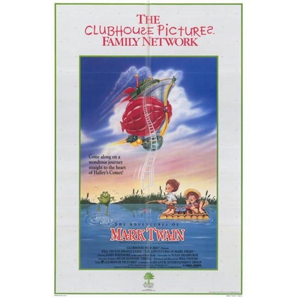 The Adventures of Mark Twain Movie Poster 11x17 Print