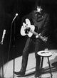 Bob Dylan performing live on stage photo print.