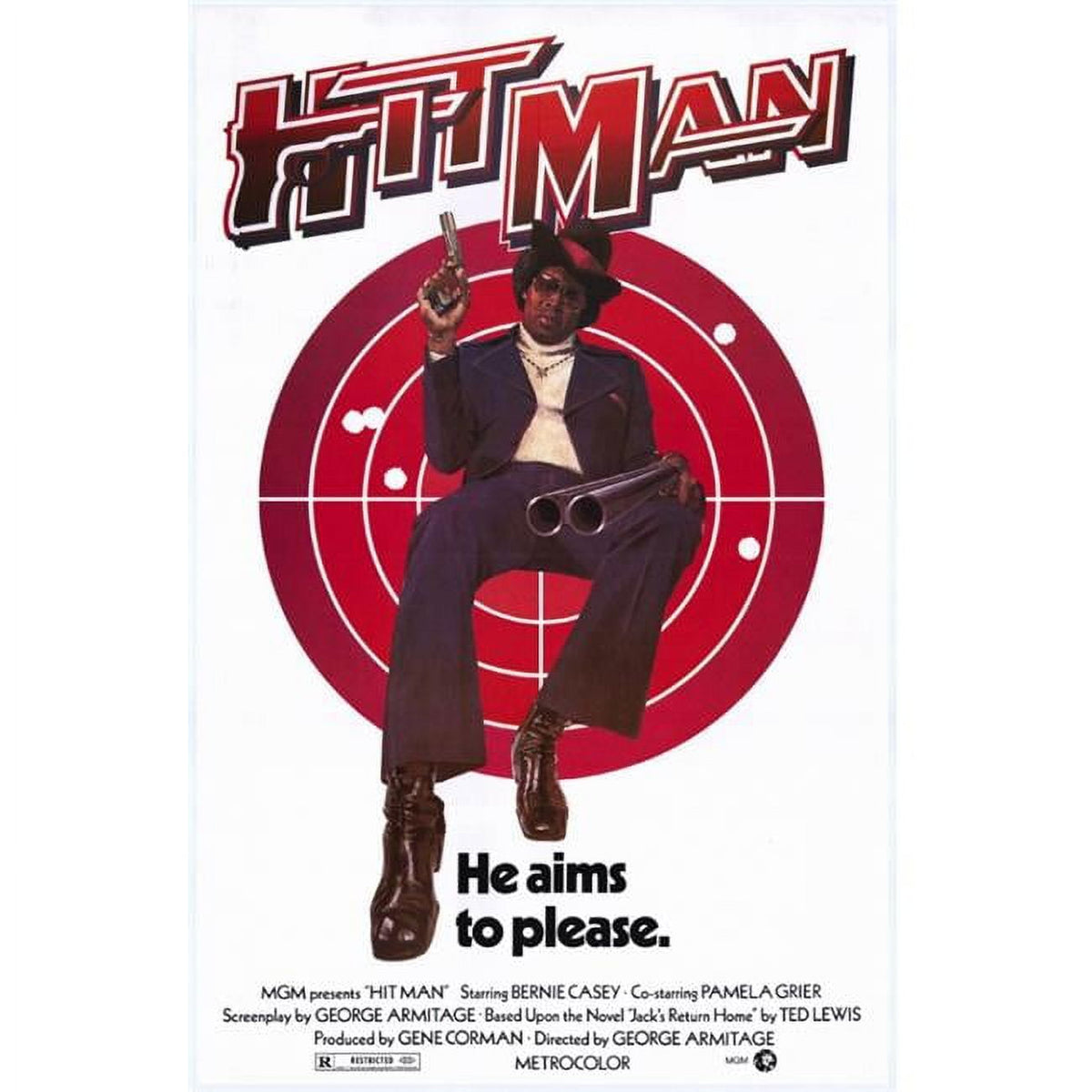 Hit Man Movie Poster Print 27x40 inches