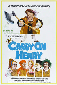 Carry On Henry Movie Masterprint Poster 11x17 featuring Sidney James.