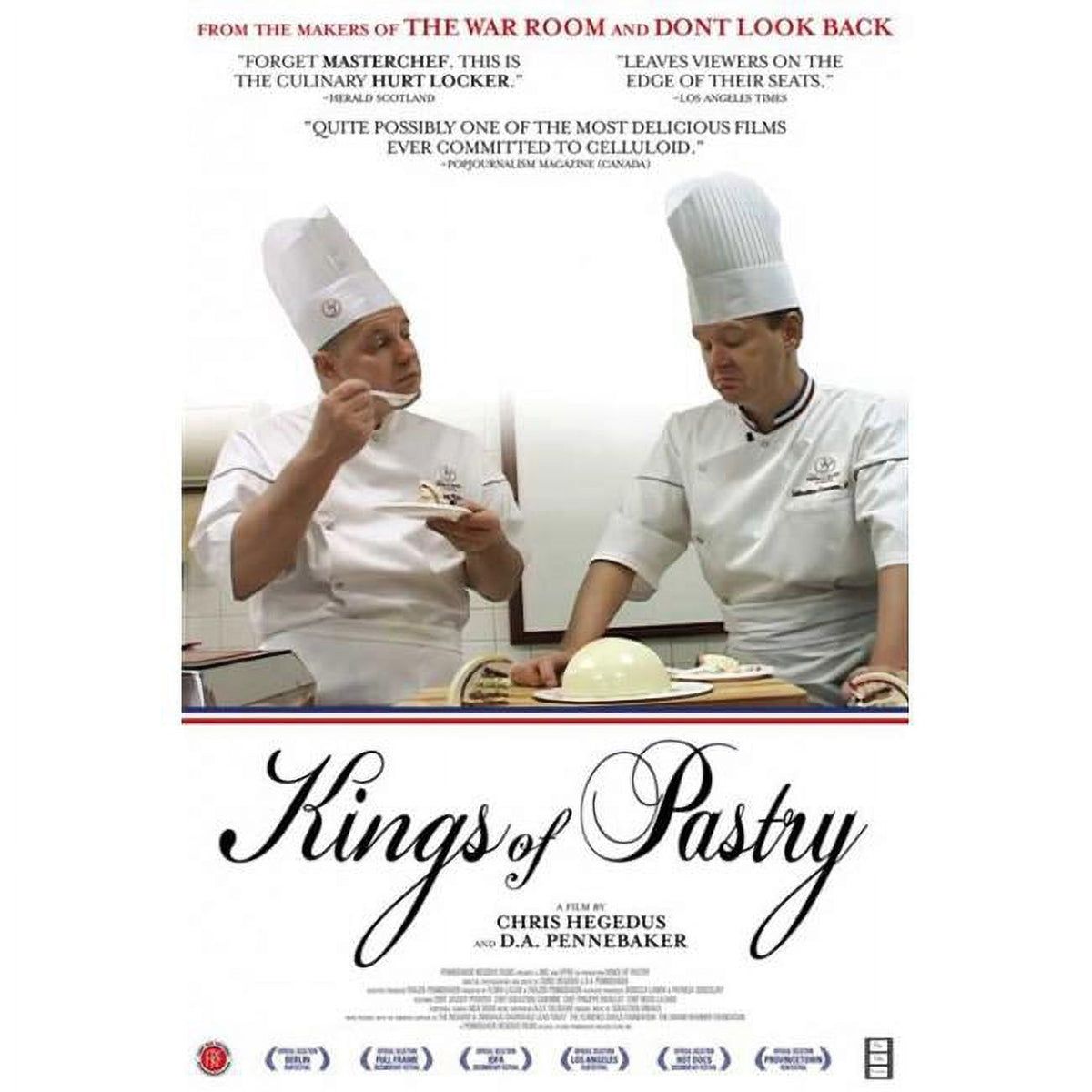 Kings of Pastry movie poster 11x17 print showcasing culinary excellence.