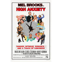 High Anxiety movie masterprint poster from Mel Brooks - 1977, 11x17 inches.