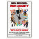 High Anxiety movie masterprint poster from Mel Brooks - 1977, 11x17 inches.