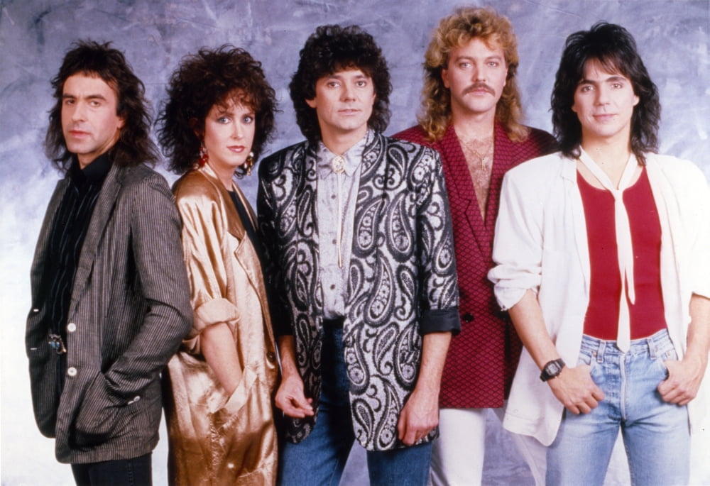 Jefferson Starship group photo print in vibrant colors