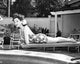 Ann Rutherford Diving Board Photo Print showcasing a classic diving scene