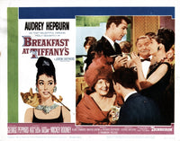 Breakfast at Tiffany's Movie Masterprint Poster showcasing Audrey Hepburn's iconic character.