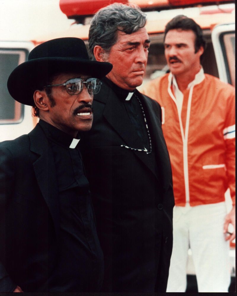 Cannonball Run photo print featuring Sammy Davis Jr, Dean Martin, and Burt Reynolds