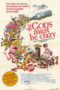 The Gods Must Be Crazy movie poster print 27x40