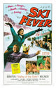 Ski Fever movie masterprint poster by Claudia Martin Milner showcasing skiing excitement
