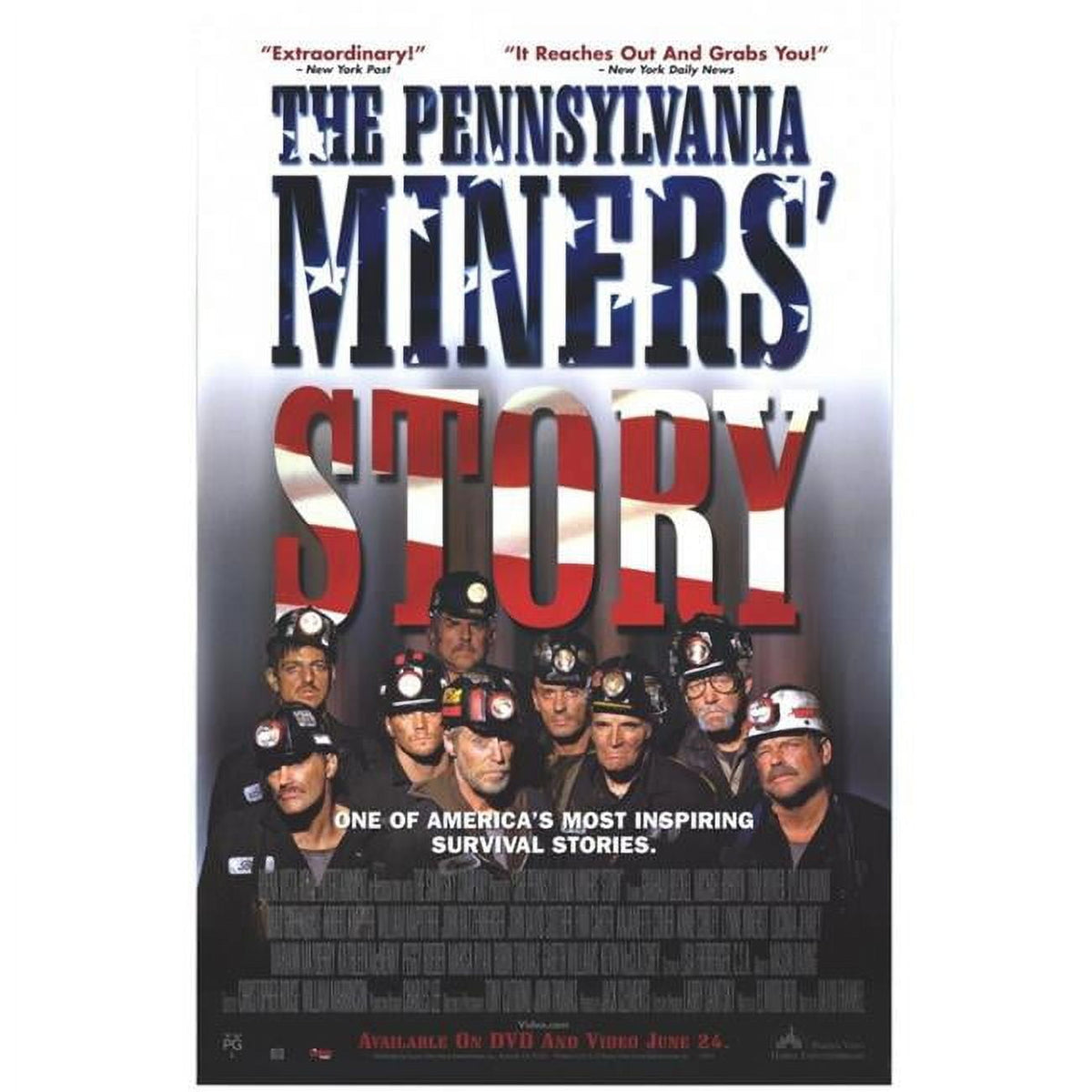 The Pennsylvania Miners Story Movie Poster Print 27x40