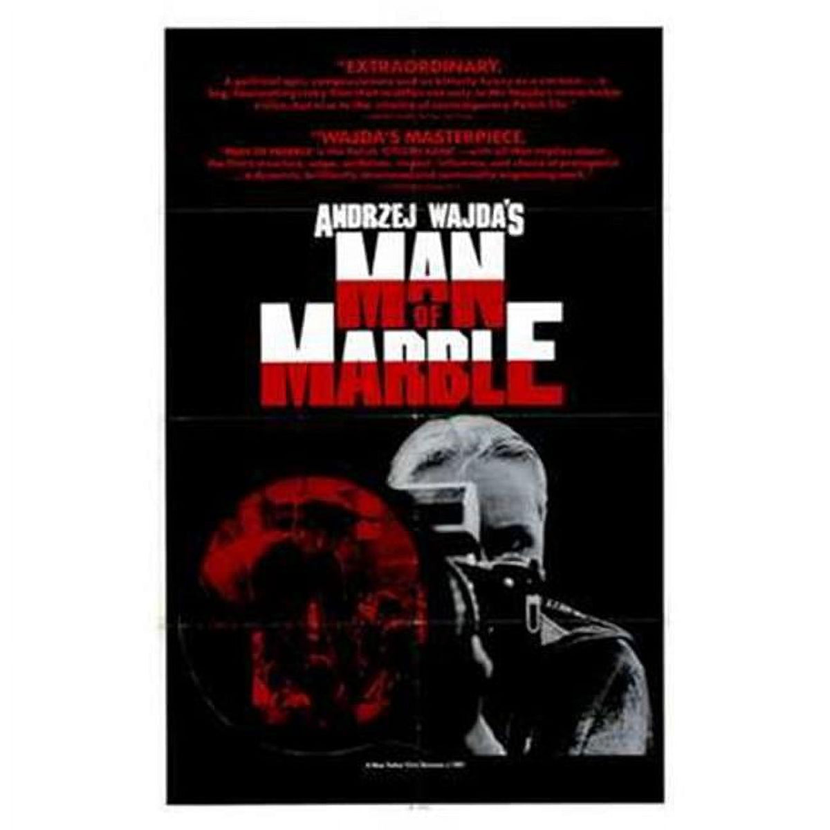 Man of Marble Movie Poster 11x17 print, cinematic decor