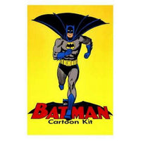 Batman Cartoon Kit Movie Poster 11x17 - vibrant superhero art