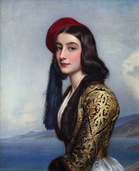 Katerina Rosa Botsaris Art Poster Print by Joseph Karl Stieler