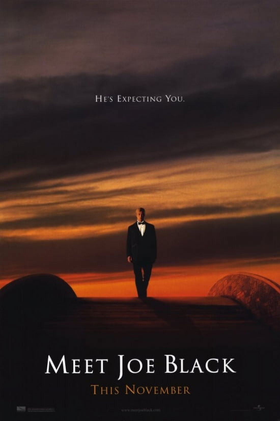 Meet Joe Black movie poster 11x17 print showcasing emotional cinematic visuals.