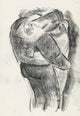 De Omhelsing fine art poster print by Leo Gestel showcasing intimate beauty.