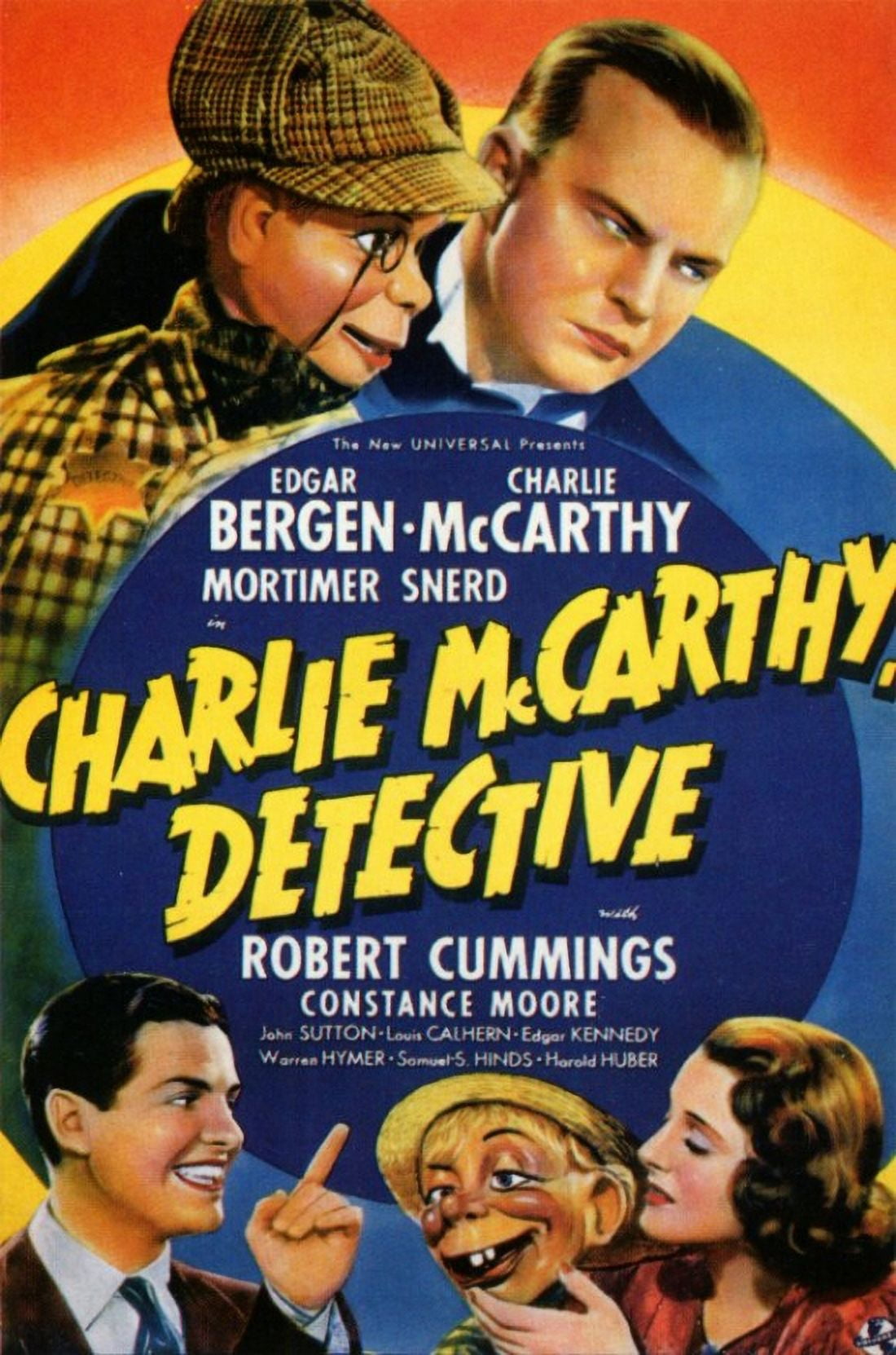 Charlie McCarthy Detective Movie Poster 11x17 inch print