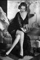 Portrait photo print of Bebe Daniels, classic cinema star.