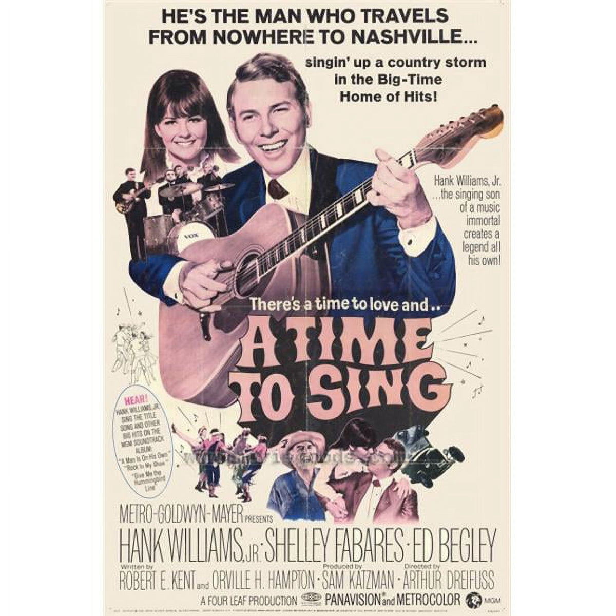 A Time to Sing movie poster print - vibrant cinematic art