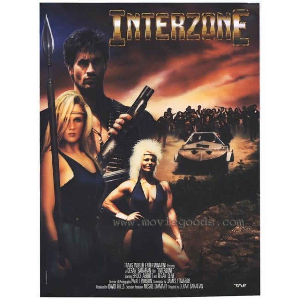 Interzone Movie Poster Print 27x40 - Unique cinematic artwork.