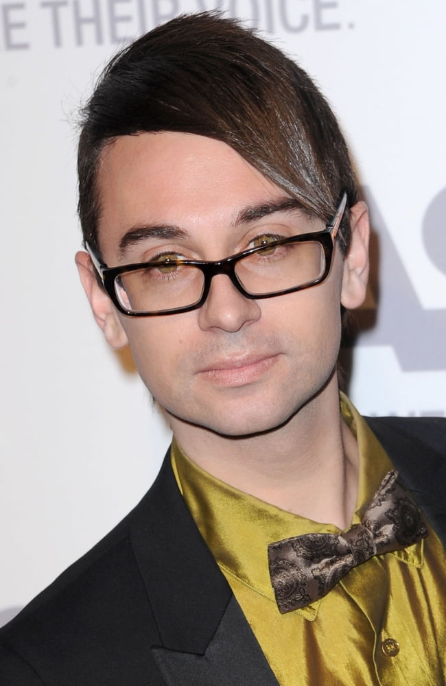 Christian Siriano arriving at the ASPCA Bergh Ball photo print