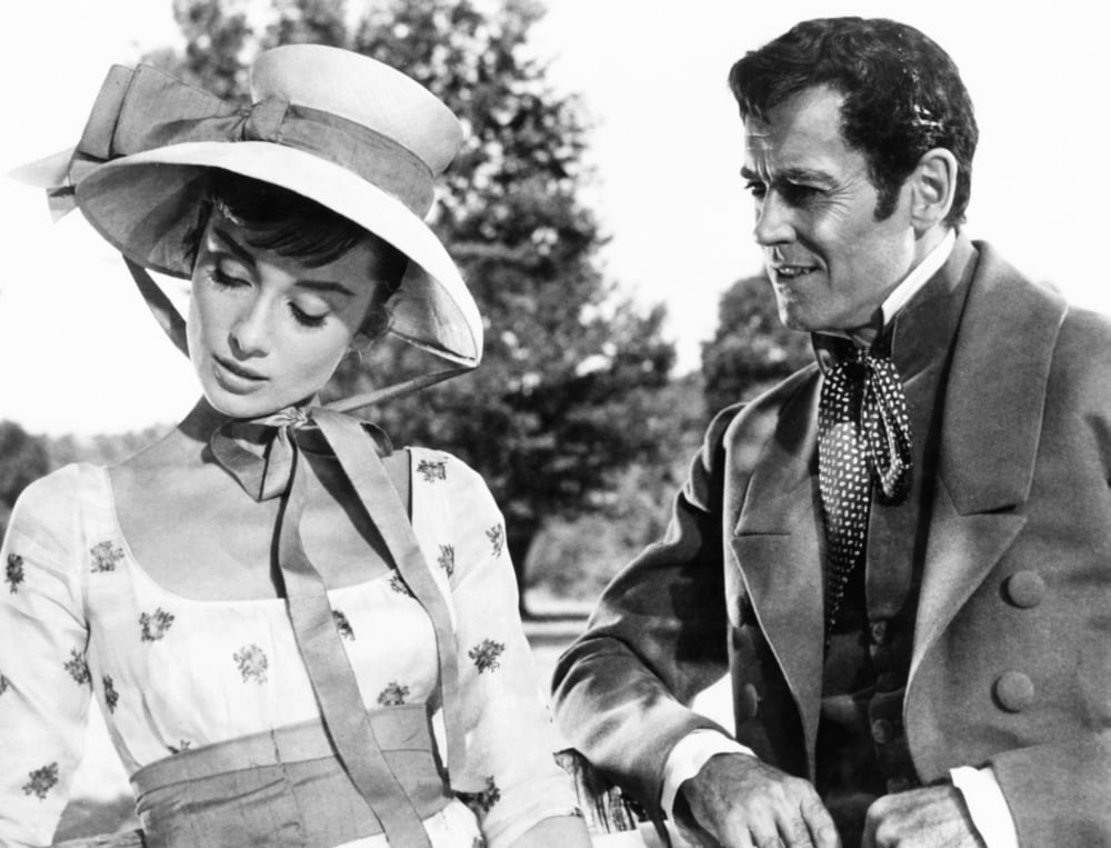 Audrey Hepburn and Henry Fonda War And Peace 1956 photo print