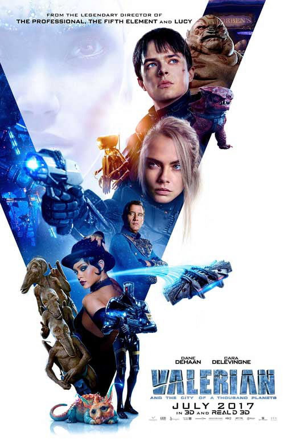 Valerian and the City of a Thousand Planets movie poster 11x17